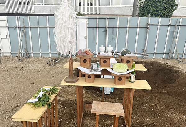 株式会社中村建工　地鎮祭