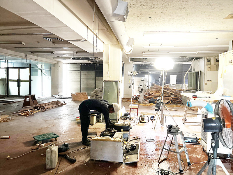 株式会社中村建工　木造建物解体工事