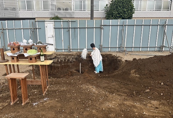 株式会社中村建工　地鎮祭