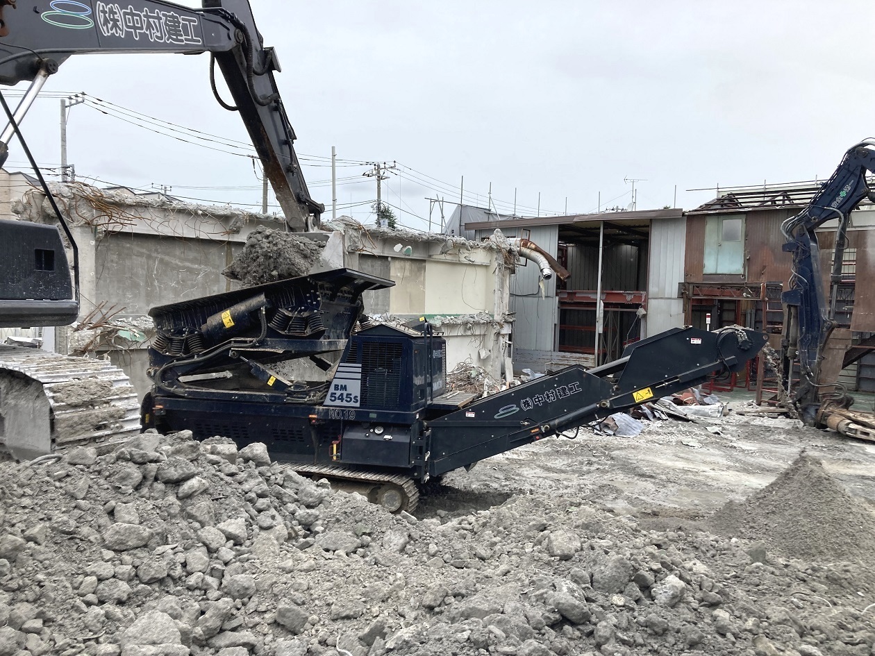 株式会社中村建工　廃材の分別