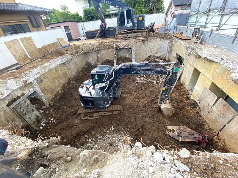 株式会社中村建工　木造建物解体工事