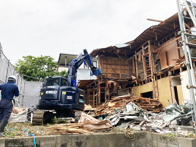 株式会社中村建工　木造建物解体工事