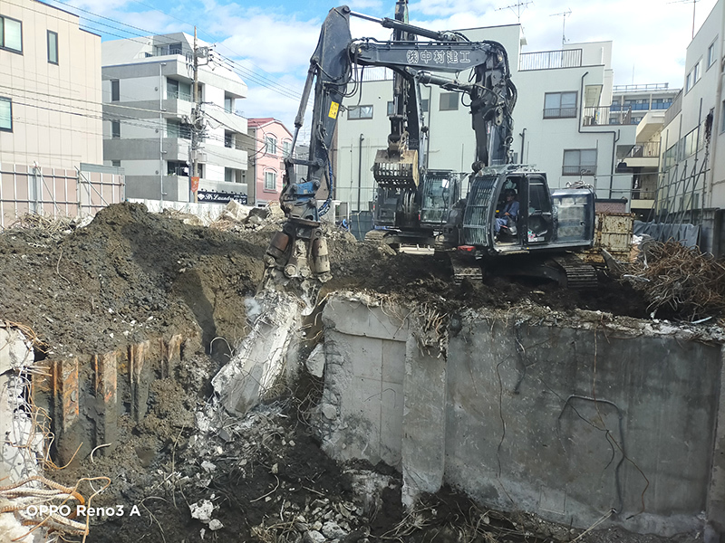 株式会社中村建工　木造建物解体工事