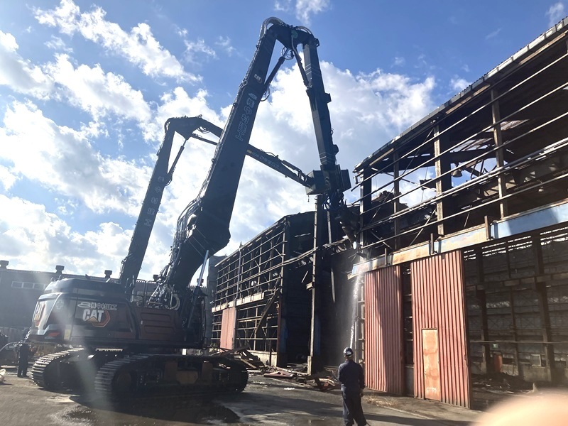 株式会社中村建工　鉄骨造解体工事