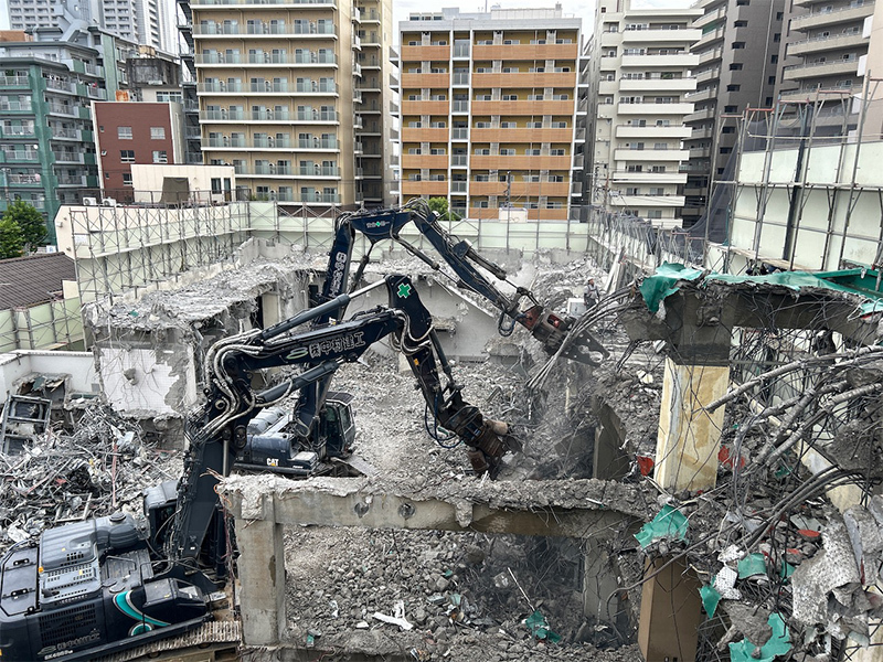 株式会社中村建工　鉄筋コンクリート造解体工事