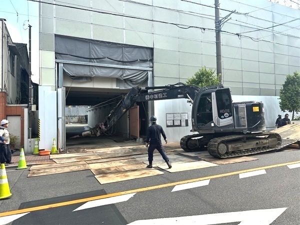 株式会社中村建工　狭いエリアでの作業